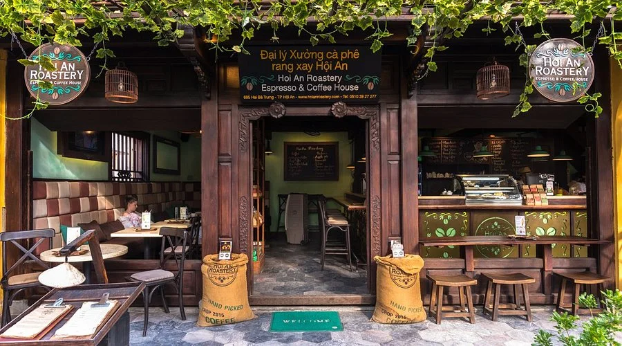 Exterior of Hoi An Roastery espresso & coffee house