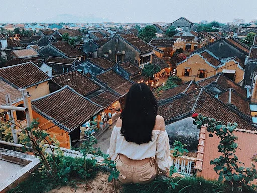 view from Faifo Coffee Hoi An