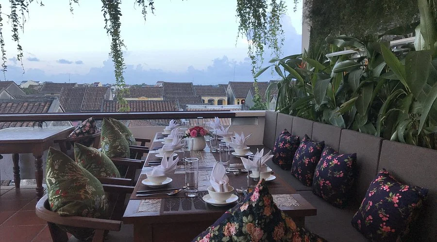 elegant rooftop dining and coffee experience at 92 station hoi an