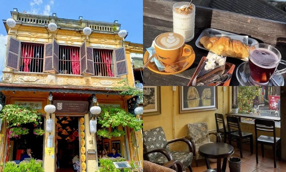 exterior of Faifo Coffee, a famous spot for the best coffee in Hoi An