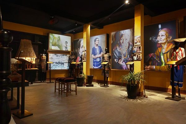 Interior view of the Precious Heritage Art Gallery Museum in Hoi An.