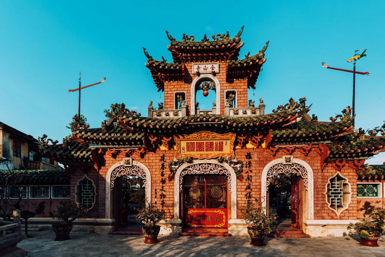 Fujian Assembly Hall on the Hoi An Ancient Town Map