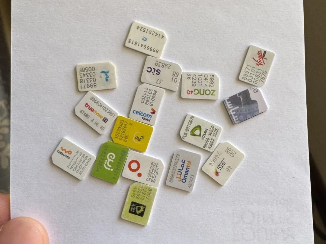 Staying connected: SIM cards and eSIMs